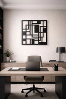Quadro em Metal - Geométrico