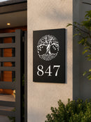 Número Residencial Personalizado em Metal