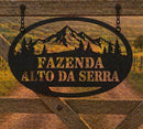 Placa Personalizável - Paisagem