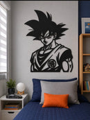 Quadro Goku em metal