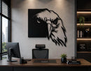 Quadro em metal - Olhar Soberano