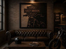 Quadro em metal - Harley Davidson